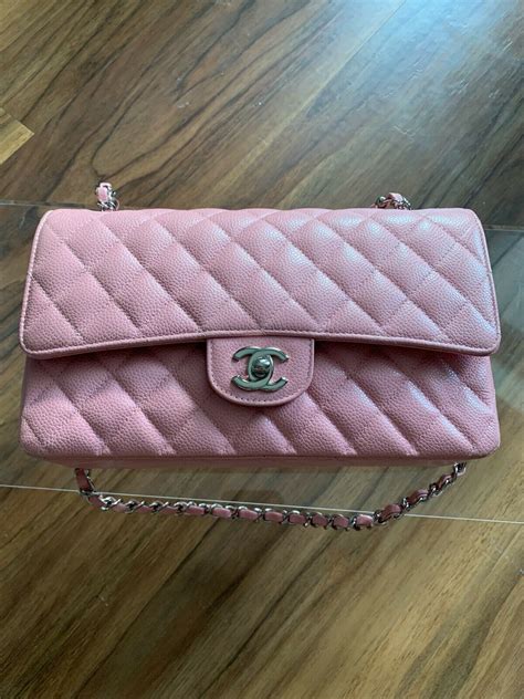 chanel pink classic falp|chanel flap style code.